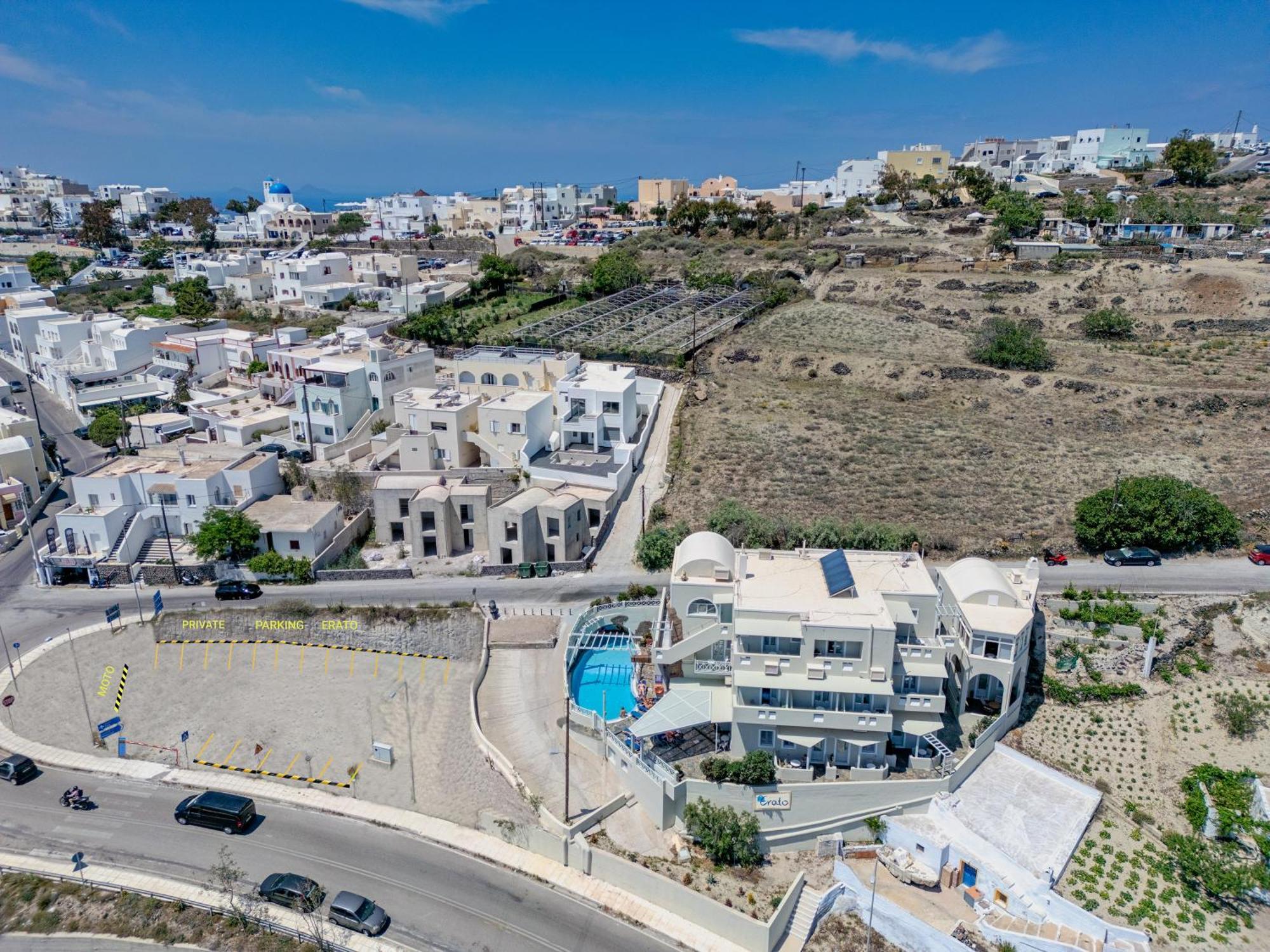 Erato Apartments Fira  Eksteriør billede